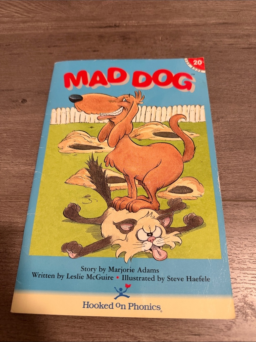 Mad Dog Children's Book - Blue